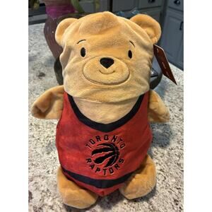 NBA Cubcoats Toronto Raptors 2-in-1 Transforming Hoodie+Plushie Size 8 NEW